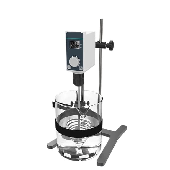 Electric Stirrer Laboratory Digital Display Overhead Stirrer Mixer Lab Equipment 20L 1500rpm ,Easy to Operate