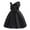 Black, variant on Qudderr Flower Girl Tutu Dress Toddler Baby One-Shoulder Dress Solid Color Princess Dress for Kids Birthday Party Wedding Gown Size 2-10T