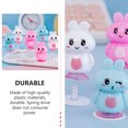 thumbnail image 5 of KAKOWELY Desktop Rabbit Toys 12Pcs Children Rabbit Toys Playthings Funny Kids Hare Toys (Random Color)2.95"X1.18"X1.18", 5 of 5