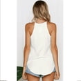 thumbnail image 4 of MesaSe Racerback Tank Tops for women Halter Casual Sleeveless Solid color Summer Tops, 4 of 6