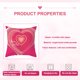 thumbnail image 4 of Funda de cojín de almohada Suministros decorativos para el hogar Funda de almohada de sofá Cachemira de melocotón 45 * 45 (sin almohada), 4 of 5