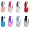 thumbnail image 1 of Omainy Juego de esmaltes de uñas en gel que cambian de color Juego de esmaltes de uñas en gel que cambian el estado de ánimo Juego de esmaltes de uñas en gel Shellc Esmalte de uñas en gel UV Cambio de, 1 of 5