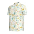 thumbnail image 2 of Balery Funny Chicken Printed Men’s Short Sleeve Polo Shirt, Midweight Men's Shirt,Golf Polo shirts -4X-Large, 2 of 9