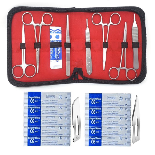 28 Pcs Dissecting Tools Kit with Carrying Case Lab Anatomy Dissecting