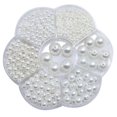 thumbnail image 1 of Perlas de imitación redondas con orificio recto de 3 a 12 mm, cuentas sueltas blancas en caja, accesorios para aretes, cuentas para usar a mano para niños, 1 of 5