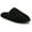 Black, variant on Vance Mens Duncan Scuff Slipper