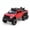 red, variant on 6-Wheel Off-Road Pickup Truck Diecast Metal Toy Vehicle with LED Lights, Sound and Pull-Back Action, Blue