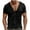Black, variant on Tawop Mens Shirts Black V Neck T Shirt Men Tees Short Sleeve Solid Color Mens T Shirts Casual Summer Size M-5XL