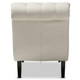 thumbnail image 5 of Baxton Studio Layla Tufted Chaise Lounge in Light Beige and Black, 5 of 5