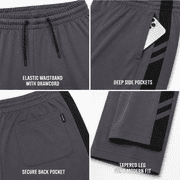 SOUTHPOLE Mens Sweatpants - Lightweight Stretch Tricot Joggers for Men, 3 Pack Athletic Pants
