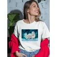 thumbnail image 2 of 5 Tailed Fox T-Shirt Women -Anthony Chirstou Designs, Female 3X-Large, 2 of 4