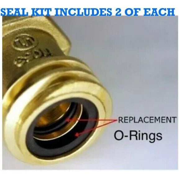 (2) O-RING KITS FOR REGO LPG MALE CONNECTOR 7141M, PROPANE CYLINDERS, FORKLIFTS