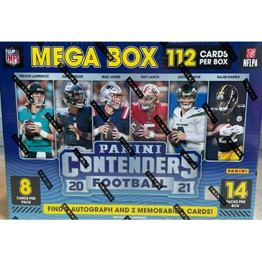 2021 Panini Contenders NFL Football Mega Box