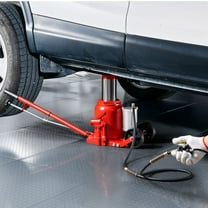 VEVOR Air Hydraulic Bottle Jack, 50 Ton (110231.5 lbs) Capacity, 10.4-16.1 Inch Lifting Range, Pneumatic/Manual Heavy Duty Welded Bottle Jack with Pump