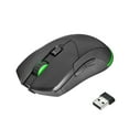 onn. Rechargeable Wireless Bluetooth Gaming Mouse with LED Lighting, 8