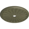 thumbnail image 3 of 31 1/2"OD x 3 5/8"ID x 1 1/2"P Kirke Ceiling Medallion (Fits Canopies up to 3 5/8"), Hand-Painted Spartan Stone, 3 of 6