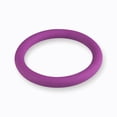 thumbnail image 5 of LeLuv Thin Round Smooth Silicone Cock Ring | (3 Pack) 32mm/40mm/50mm Purple, 5 of 7