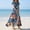 Navy, variant on Maxi Dresses for Women 2026 Summer American Flag Print 4Th of July Dress,Elegant Short Sleeve Flowy Beach Boho Dress