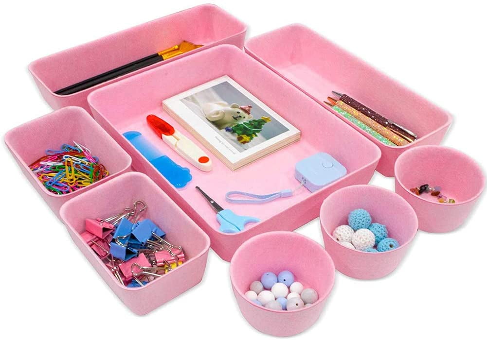 Desk Drawer Organizer, Filing System Made of Felt, Drawer Organizer