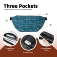 thumbnail image 4 of Naloa Construction Trucks Print Running Belts for Men Women,Running Fanny Pack with 2-Zipper Pockets,Waterproof Waist Pack for Travel Hiking Running Outdoor Sports, 4 of 8