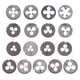 thumbnail image 4 of Machos de roscar métricos, herramientas manuales, herramientas de corte de roscas M3 x ,5 / x ,7 /, 4 of 9