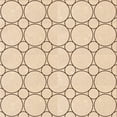 thumbnail image 1 of Ahgly Company Tapis d'Intérieur Lavables en Machine, Carrés de Transition, Peru Brun, 5' Carré, 1 of 7