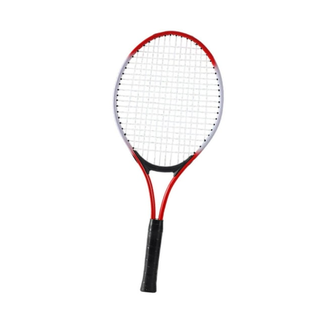 Ruiboury Tennis Racket Only Portable Tennis Equipment Recreational Backyard Blue for Beach Kids Kids Red