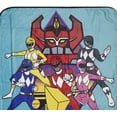 thumbnail image 7 of Power Rangers Mighty Morphin Throw Throw Blanket Multicolor, 7 of 7