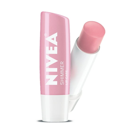 NIVEA Shimmer Lip Care, Moisturizing Lip Balm Stick, 0.17 Oz