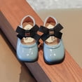 thumbnail image 7 of NOKIO Clearence Square Toe Mary Jane Shoes for Toddlers - Lightweight Flat Bottom Bow Detail Four-Season Casual Flats Comfortable Dress Shoes for Daily Activities, 7 of 7