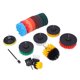 thumbnail image 4 of Kit de cepillo de limpieza eléctrica, vástago hexagonal de 1/4 pulgadas, kit de limpieza de fregadora eléctrica, accesorios de cepillo de taladro eléctrico, muy recomendado, 4 of 8