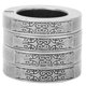 thumbnail image 1 of Anillos de protección de autodefensa Herramienta de supervivencia de rescate de emergencia para romper dedos (plata antigua redonda) NikouMX Deportes, 1 of 8