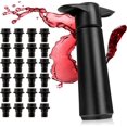 thumbnail image 1 of wqlpp-Wine Pompe à Vide avec 24 Bouchons, Pompe à Réservoir de Vin, Pompe à Vide, Pompe à Vide pour Garder Vos Raisins Frais jusqu'à 10 Jours, Réutilisable, 1 of 4