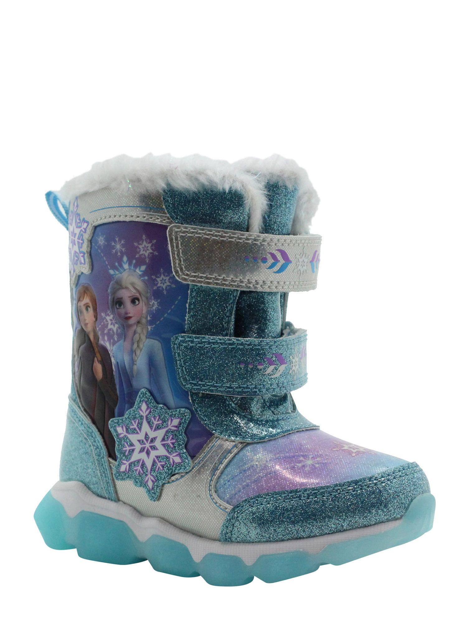 NEW Toddler Girls' Disney Frozen Winter Snow Boots Size 7,8,9,10,11,12 