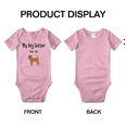 thumbnail image 3 of My Big Sister Is A Brussels Griffon Dog Funny Baby Bodysuit Boy Girl Unisex, 3 of 5