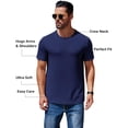 thumbnail image 2 of COOFANDY Men's Short Sleeve T-Shirts Crew Neck Casual Summer T Shirts 3 Pack Basic Tee Shirt, 2 of 6