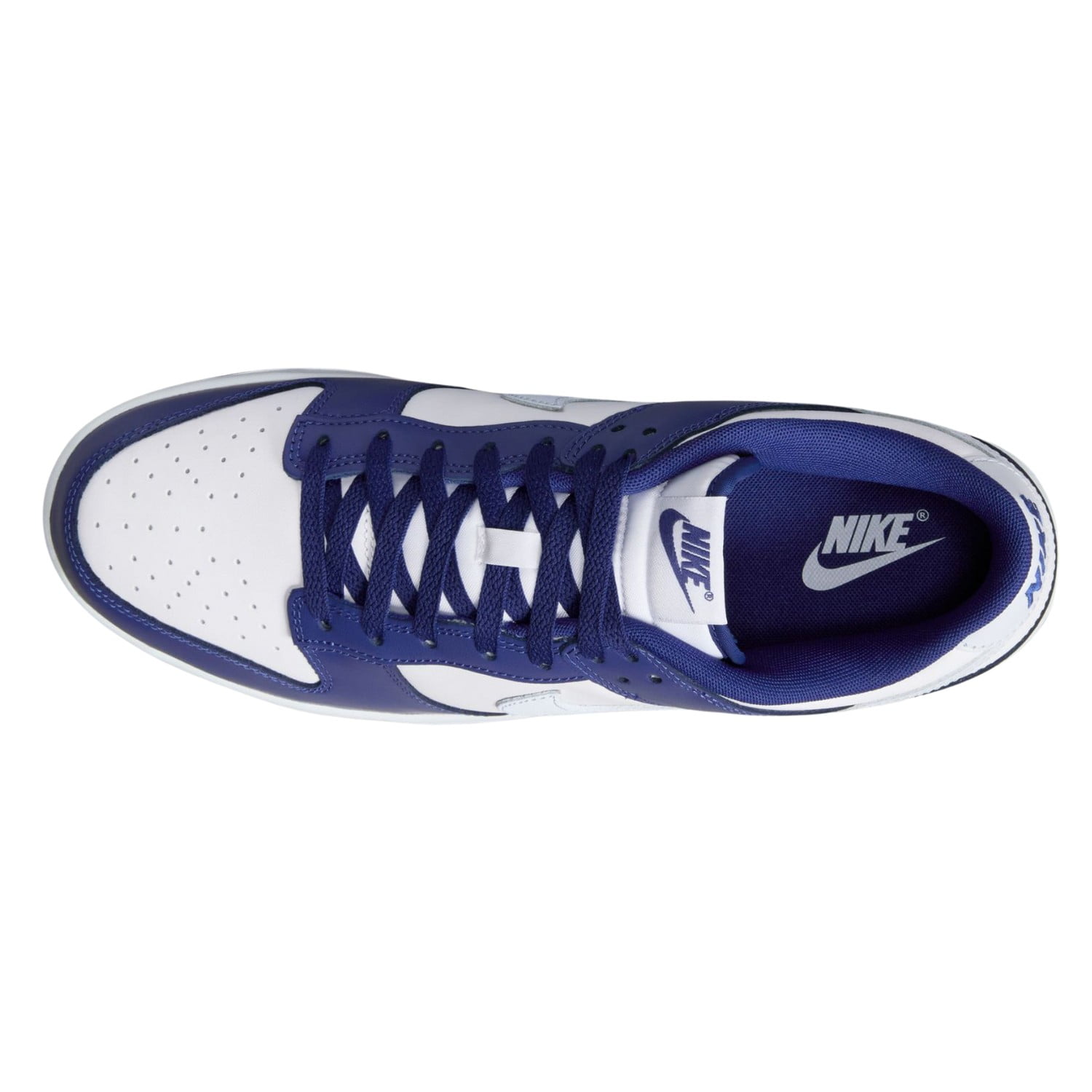Men's Nike Dunk Low Retro Deep Royal Blue/Football Grey (DV0833 401) - 11