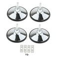 thumbnail image 4 of ziyahi 4x Billiard Pool Table Leg Levelers Metal Hardware for Football/Soccer Table silver silver Screw diameter 12mm, 4 of 6