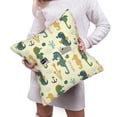 thumbnail image 6 of Bingfone Seahorse Linen Throw Pillow Covers Cushion Case Pocket Button Vintage Farmhouse Pillowcase For Sofa Couch Bed 16"X16", 6 of 9