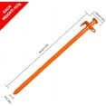 thumbnail image 2 of Eurmax Canopy Steel 11.8" Tent Stakes (8 Pack), 2 of 6