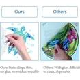 thumbnail image 3 of 4PCS Sea Turtles Window Clings Static Sea Animal Glass Decals Beach Shark Octopus Seahorse Sliding Door Stickers Underwater Ocean Tropical Bathroom Film, 3 of 9