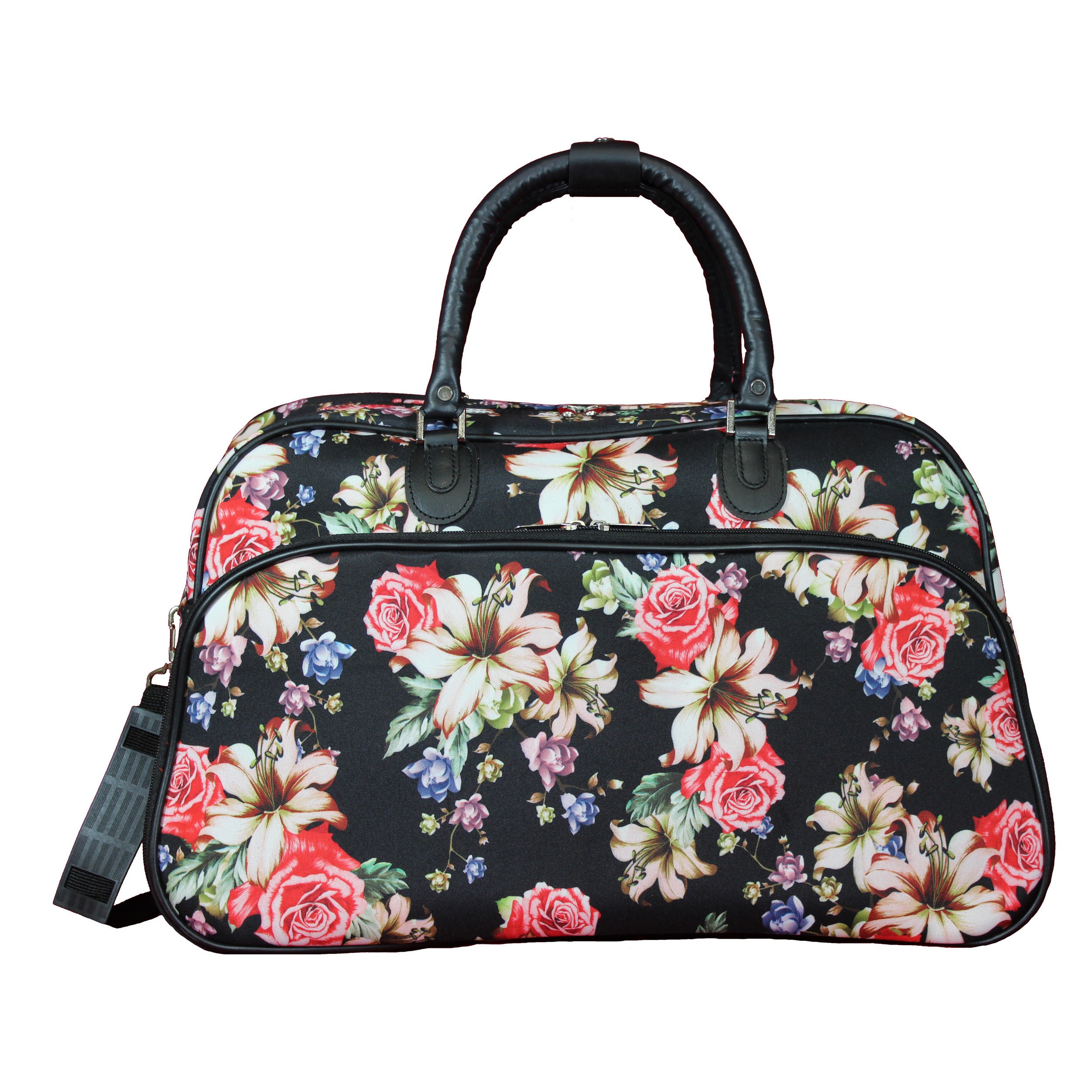 World Traveler 21-inch Carry-on Duffel Bag - Rose Lily - image 2 of 2