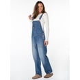 thumbnail image 6 of Celebrity Pink Women's Relaxed Boyfriend Overall, Sizes XS-XXXL, 6 of 7