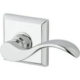 thumbnail image 4 of Baldwin Curved Privacy Door Lever with Traditional Square Rose, 4 of 7