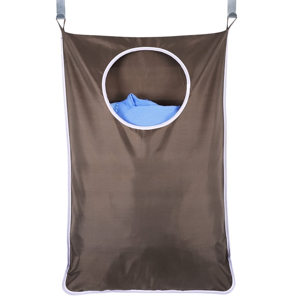 Hogar Colgando Bolsa De Almacenamiento Bolsa De vandería Bolsa Puerta Puerta Dormitorio Trasero Baño marrón Macarena Bolsa de almacenamiento de ropa