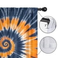 thumbnail image 4 of Blackout Kids Curtains,Orange Blue Tie Dye Mandala Pattern Childrens Insulated Curtains Set Of 2,Bedroom Essentials,Toddler Room Decor 52"x63", 4 of 5