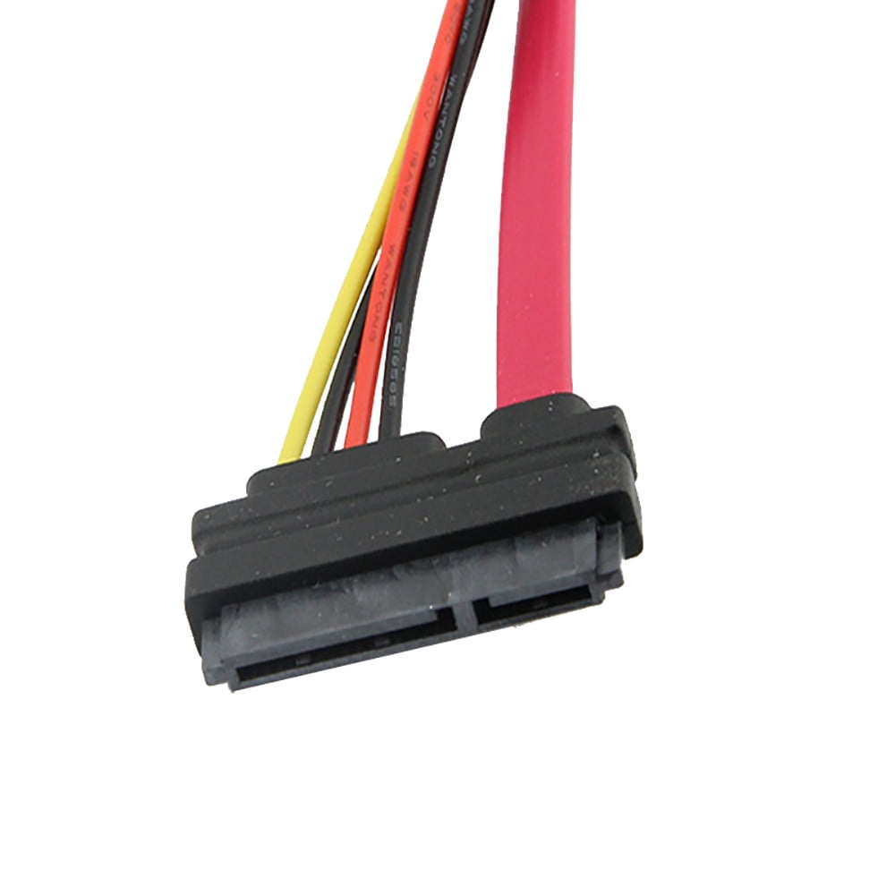 Cables Occus New 15+7 Pin SATA HDD Extension Cable Data /& Power Male to Female 50cm 18Apr30 Cable Length: 50cm