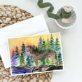 thumbnail image 2 of Irish Wolfhound Greeting Cards and Envelopes Pack of 8, 2 of 2