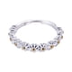 thumbnail image 5 of EeaseMX Anillo ajustable abierto con margaritas y flores, ideal como regalo de San Valentín., 5 of 7