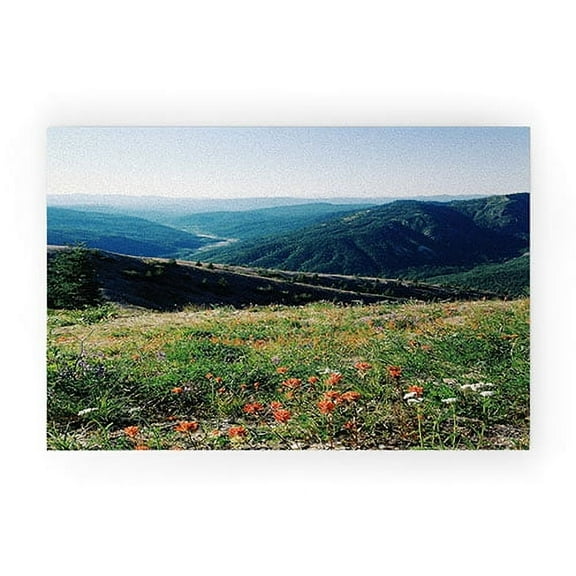Society6 Kevin Russ Gifford Pinchot National Forest 20" x 30" Welcome Mat
